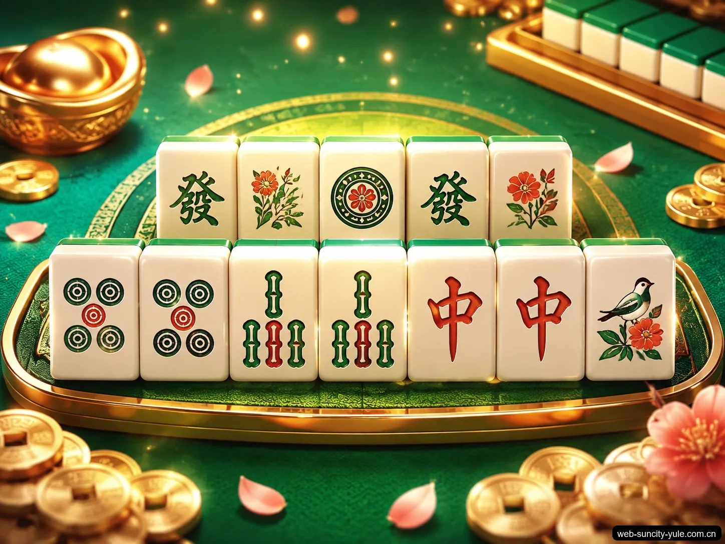经典麻将小游戏画面